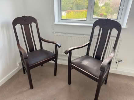 Photo of free 2 Dining Chairs (Dublin 18) #1