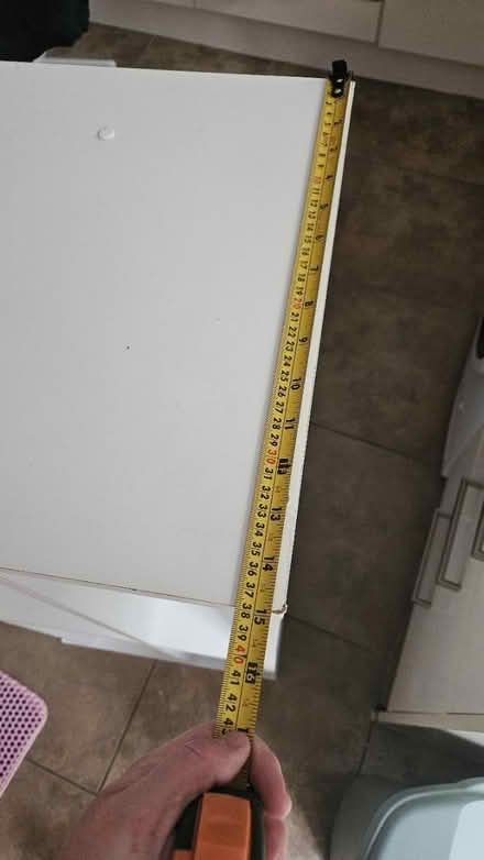Photo of free White TV stand (Peacehaven BN10) #4