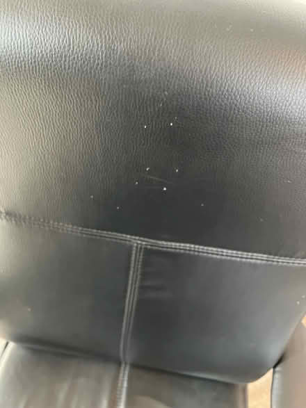 Photo of free Leather office chair (NW3) #4