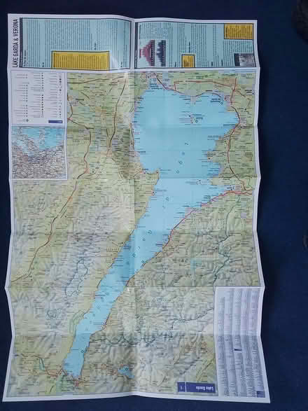 Photo of free Map of Lake Garda and Verona (OX14) #2