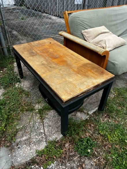 Photo of free Futon and table (Live Oak) #3