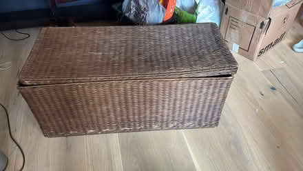 Photo of free wicker trunk (Crouch End N8) #1