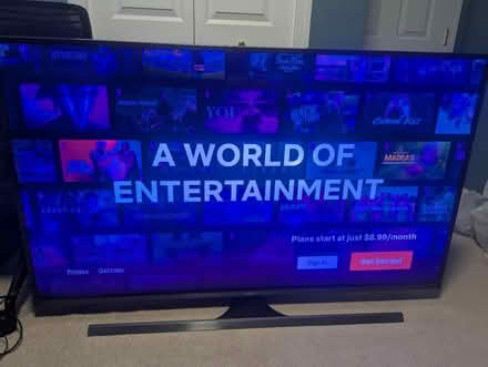 Photo of free Samsung 60" 4K Smart TV Blue Tint (98031) #1
