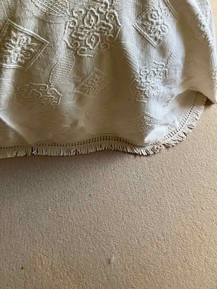 Photo of free Single cream cotton bedspread (Weston Park BA1) #2