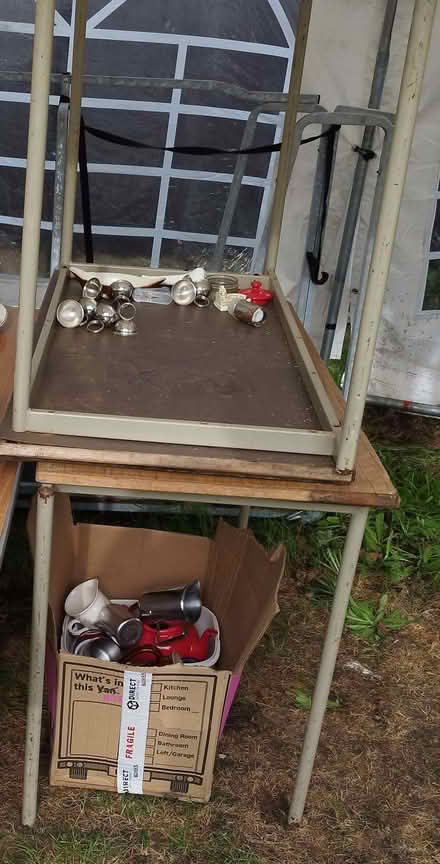 Photo of free Old tables for your shed or garage (Woodford IG8) #1