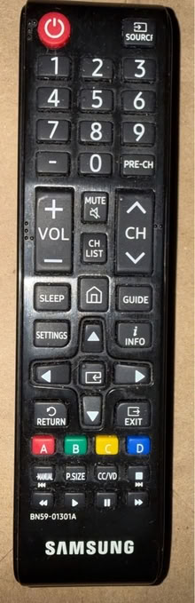 Photo of free Samsung Smart TV remote control (1075 Valencia Avenue) #1