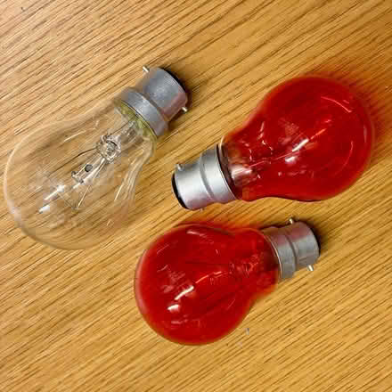 Photo of free Three 60 W light bulbs (Reepham NR10) #1