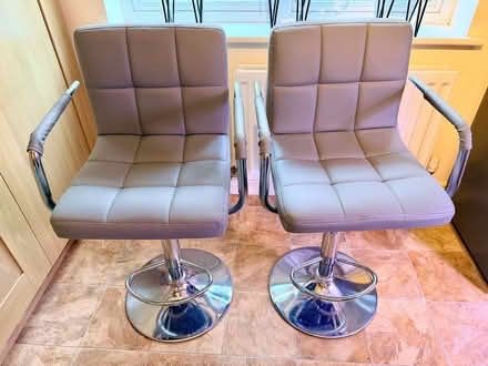Photo of free Adjustable Bar Stools (Pair) (Clifton CA10) #1