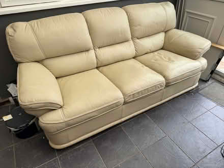 Photo of free Cream Sofa (Landguard Common IP11) #1