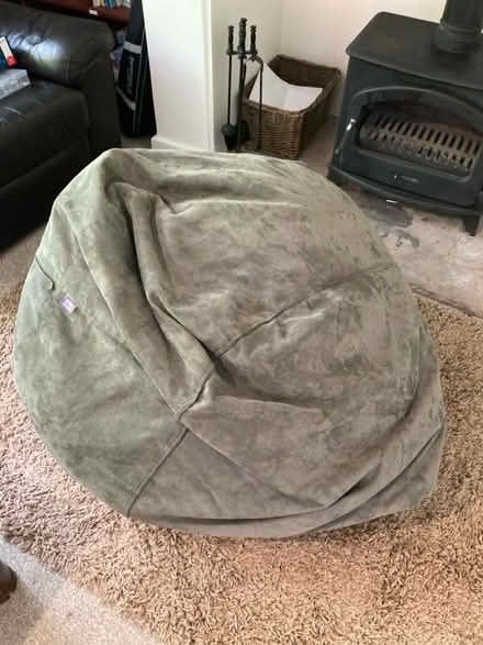 Photo of free Large Green beanbag (Compton Beauchamp SN6) #2