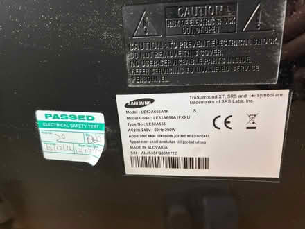 Photo of free Large Samsung TV (not a smart TV) (Perivale UB6) #3