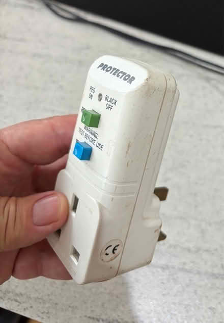 Photo of free RCD mains plug protector (Central Tonbridge TN9) #1