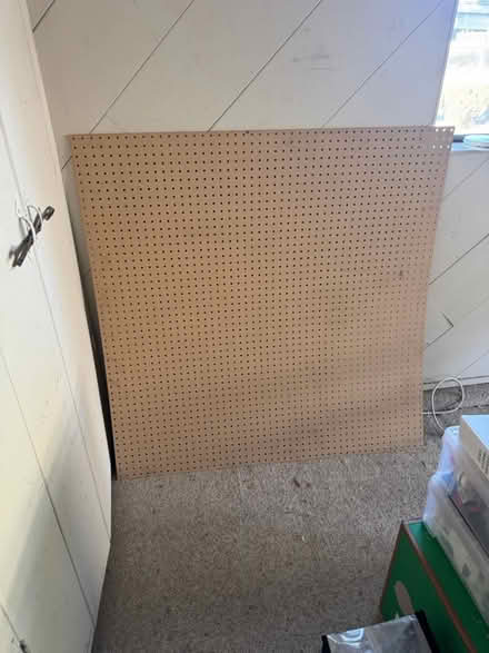 Photo of free 4x4 pegboard (San Jose California) #2