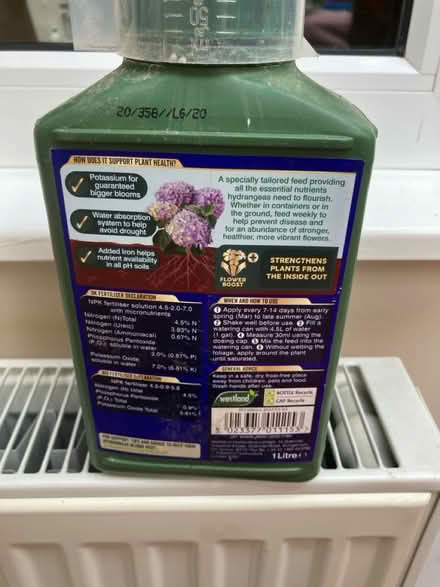 Photo of free Hydrangea liquid feed (Ickenham) #2