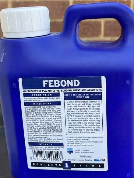 Photo of free FEBOND PVA adhesive (Ashley Heath) #2