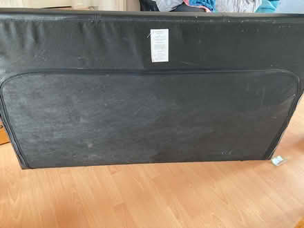 Photo of free Double mattress with bed frame (South Ham RG22) #1