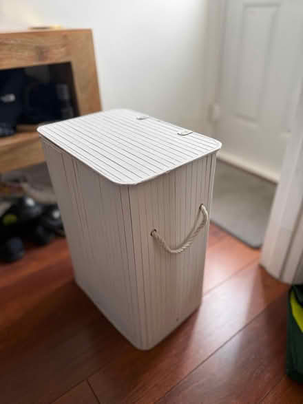 Photo of free Laundry Basket, White (Earlswood, Redhill, RH1) #1
