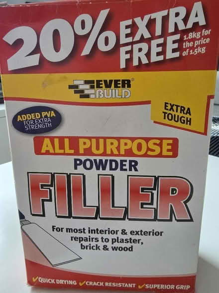 Photo of free Everbuild All Purpose Powder Filler (Portsmouth PO3) #1