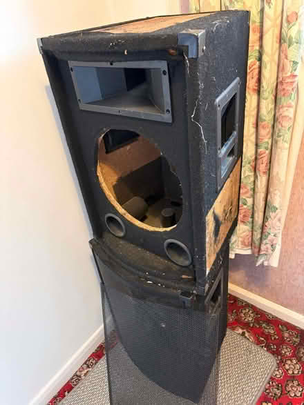 Photo of free Speaker PA cabinets, no drivers (Ferndale DY11) #1