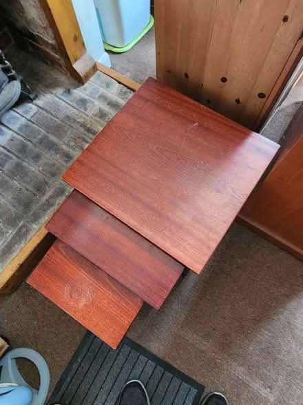 Photo of free Nest of 3 coffee tables (Leek ST13) #1