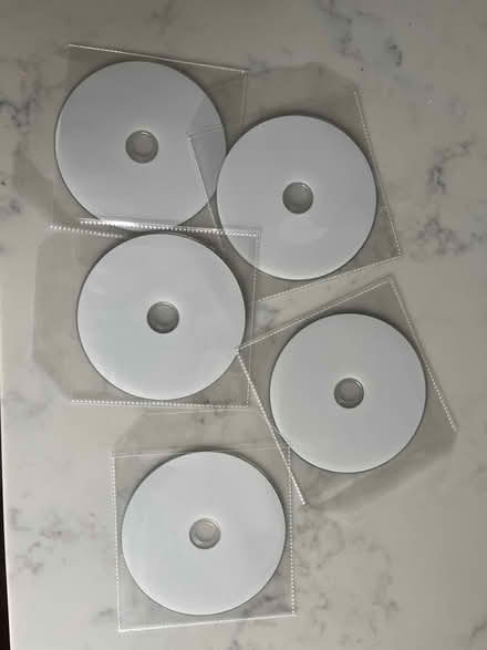 Photo of free 5 blank blu ray dvds (Battersea) #1