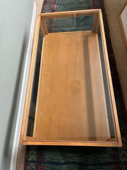 Photo of free Habitat Glass Top Coffee Table (Llanddona LL58) #2