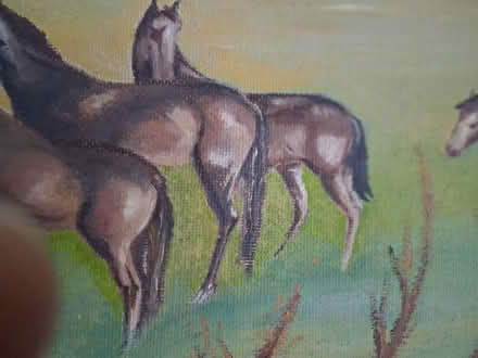 Photo of free Old painting on hardboard 1950s- 1960s (Moor Side HX2) #2