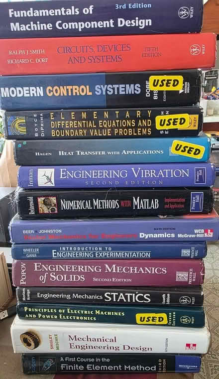 Photo of free Engineering Text Book (Dublin) #1