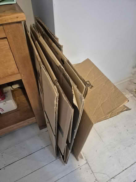 Photo of free 8 moving/storage boxes (SW4) #1