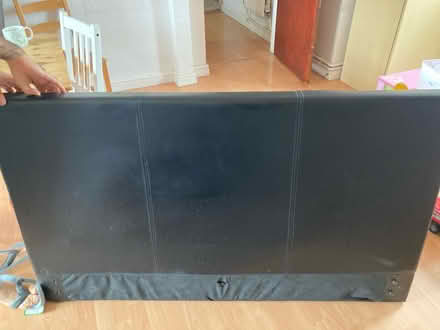 Photo of free Double mattress with bed frame (South Ham RG22) #2