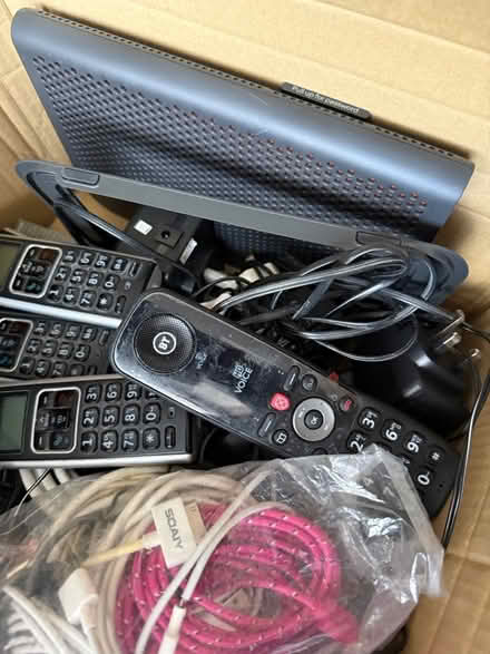 Photo of free Mix of modems, AC adaptors & phones (Croydon. CR2 9) #2