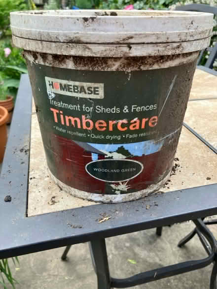 Photo of free Green fence paint (Ickenham) #2