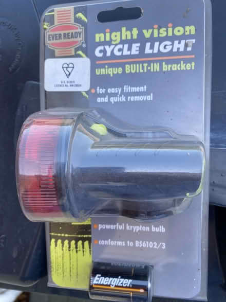Photo of free Cycle light (Ashley Heath) #1