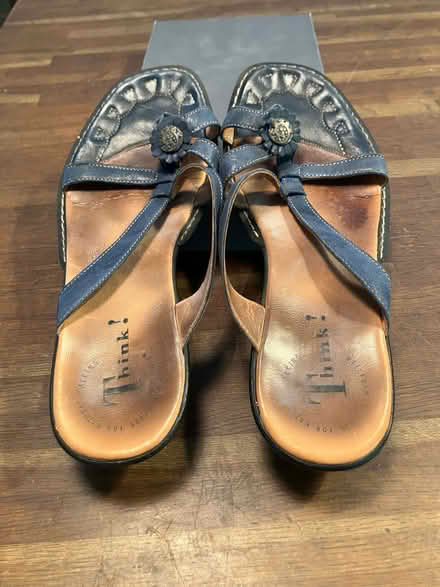 Photo of free Blue sandals by THINK (Weston Park BA1) #1