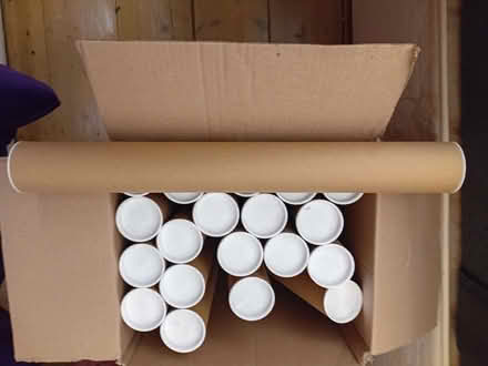 Photo of free 20 poster mailing tubes (Blacklands TN34) #1