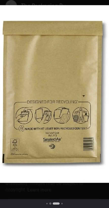 Photo of Large A4 padded envelopes (Bishops Tachbrook CV34) #1