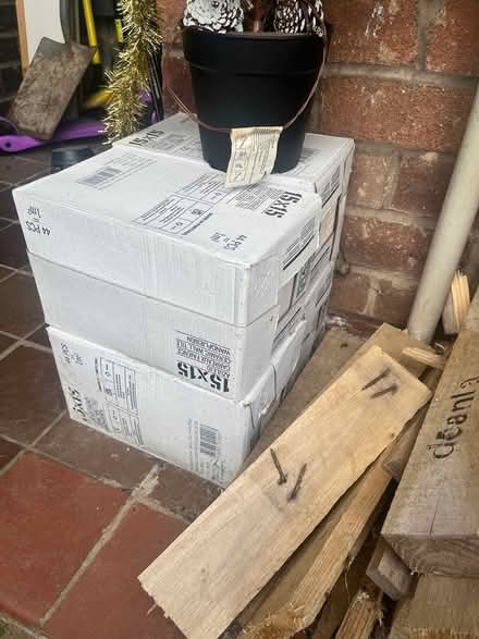 Photo of free White gloss tiles 4sqm (SK15) #3