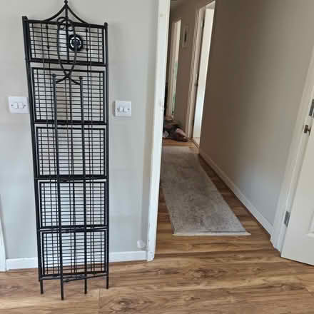 Photo of free Powder black metal decorative shelving unit (Orpington BR5) #2