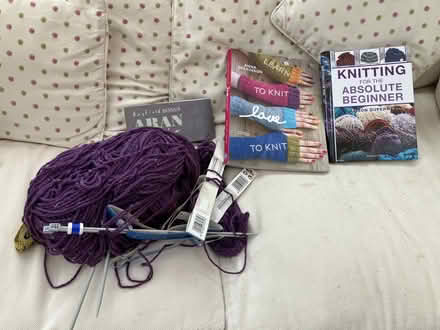 Photo of free Knitting Kit and Books (Hailsham BN27) #1