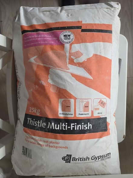 Photo of free Thistle Multi-Finish Plaster (25kg) (Portsmouth PO3) #1