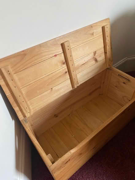 Photo of free pine storage box (Carlisle CA1) #3