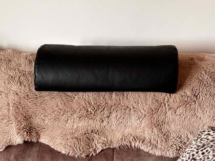 Photo of free Black faux leather head rests (Portobello EH15) #1