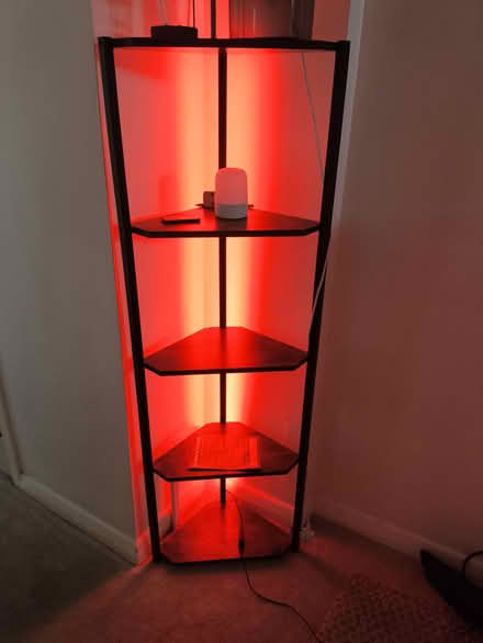 Photo of free Tall freestanding corner shelf unit (N5 Highbury) #3