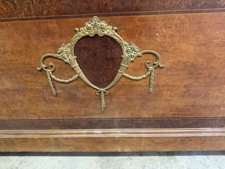 Photo of free Antique French double bed (Bromley) #2