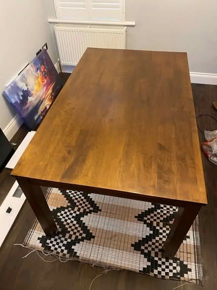 Photo of free Solid wooden table (Streatham Park SW16) #2
