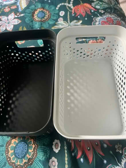 Photo of free Two curved storage boxes (Battersea SW11) #1