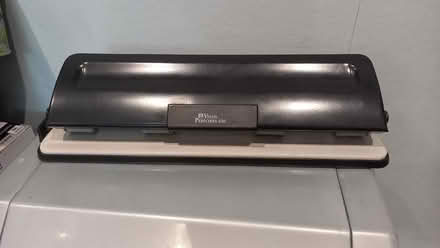 Photo of free 4 hole punch (Bessels Green TN13) #1