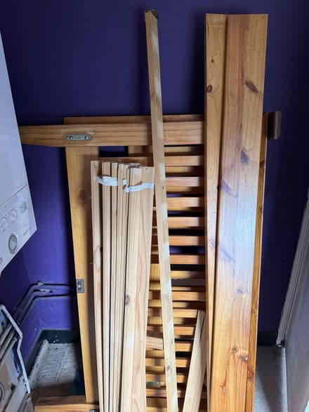 Photo of free Double Wooden Bed (gosport PO12) #1