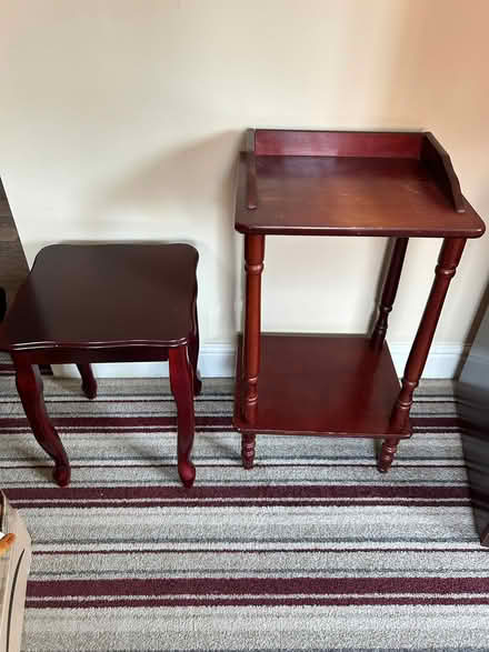 Photo of free Side table and stand (Yaxley PE7) #1