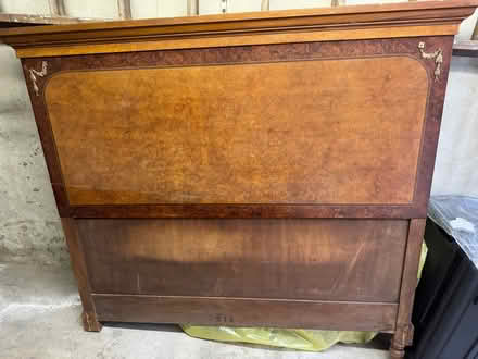Photo of free Antique French double bed (Bromley) #1